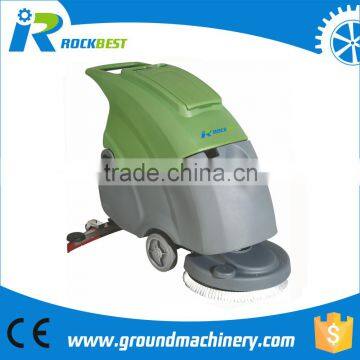 Supermarket floor tile cleaning machine