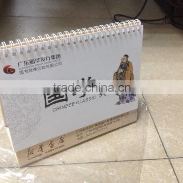 2015 high quality &colour desktop calendar printing service