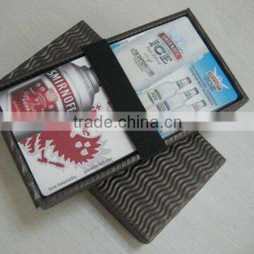 paper coaster gift sets for promotion, promotional tea coaster sets with box