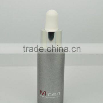 15ml Colorful Tube Glass Bottle With Shiny Silver Dropper, Empty Essential Oil Glass Bottle