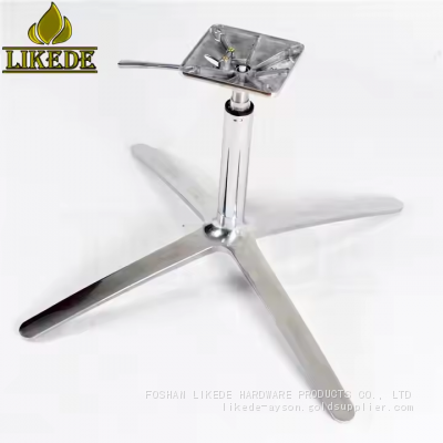 Durable 4 Feet Adjustable Aluminum Chair Base New Sofa Metal Legs photo-5