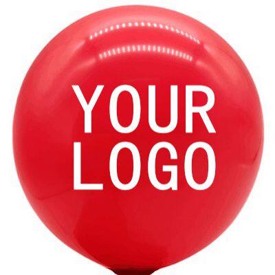Custom Printing Design Balloon 10 12 18 36 Inch Personalized Latex Advertising Balloons With Your Own logo