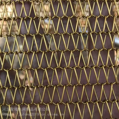 Architectural Stainless Steel Decorative Wire Mesh Curtain Mesh for Decoration