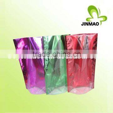 Transparent aluminum foil bags packing