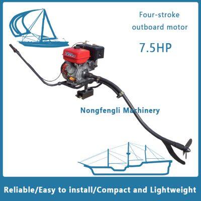 7.5HP Gasoline Stern Thruster / Outboard Motor Manufacturer