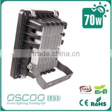 Bridgelux IP65 PCcooler Warm Pure Cool White COB Led Floodlight Indoor 70W photo-4