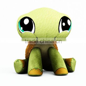 plush big eyes stuffed turtle toys