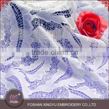 Best sell customized beautiful printing design soft smooth satin chemical lace for beauty