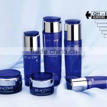 Hot sale!Fancy glass cream jars ,face glass bottle,cosmetics bottle