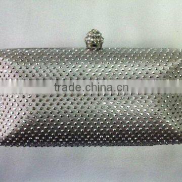 manufacturer sell Sequin silver clutch bags