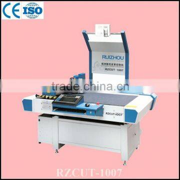 Shoe materials of leather, cloth, insole, paper pattern cutting machinery