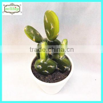 12cm new design hot sale cactus artificial bonsai