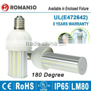 IP65 Waterproof Protection 180 LED Street Light Bulb Internal Driver