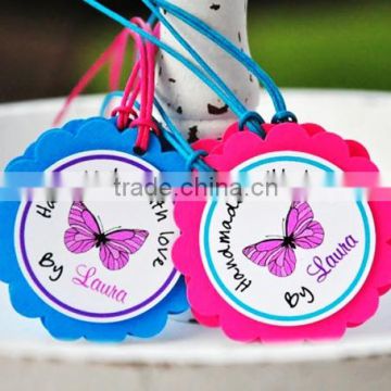 Custom High Quality Butterfly Hang Tag