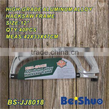 BS-JJ8018 12" High grade aluminium alloy hacksaw frame