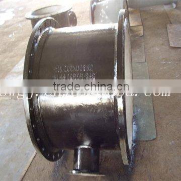 Ductile iron All Flanged Tee Fitting