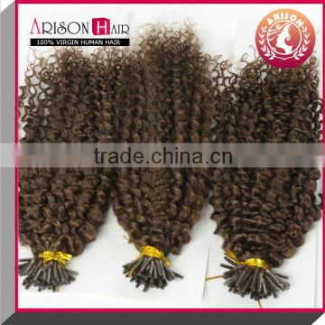 cheap indian human hair 1gram per piece i tip hair extensions wholesale