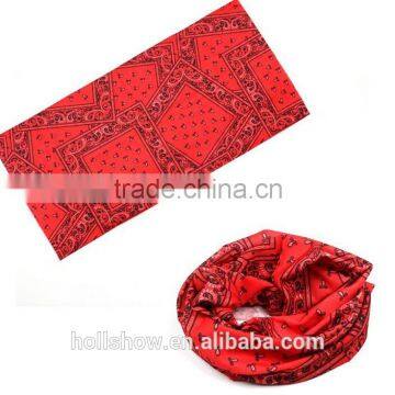Custom Microfiber Magic Neck Tube Multifunctional Seamless Bandana
