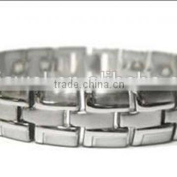 stainless steel bracelet/magnetic bracelet/energy bracelet charm