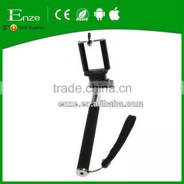 Unique Original Quality handheld selfie stick wireless bluetooth remote shutter with custom logo