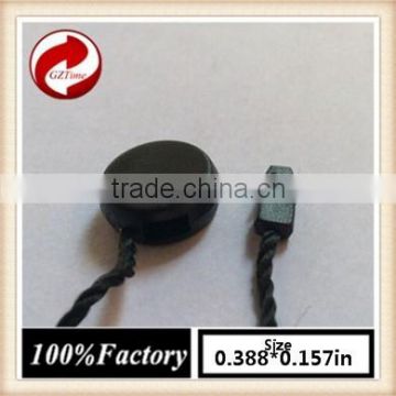 quality string seal tag, hang tag string, garment plastic seal tag black seal tag sexy string bikini panties