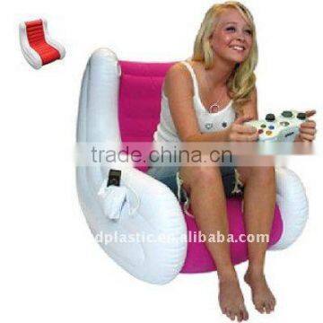 inflatable music voice sofa with recliners