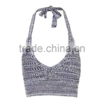2016 New Latest Design Halter Stitchy Crop HSS3009 photo-2