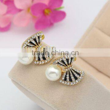 2016 Hot Sell Korean Style Simulated Pearl Earring ForWomen DRJ0548 photo-5