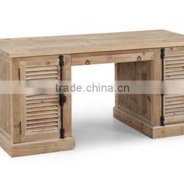 vintage style solid wood writing simple study desk