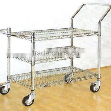 4 wheel wire cart/hand trolley/hand cart