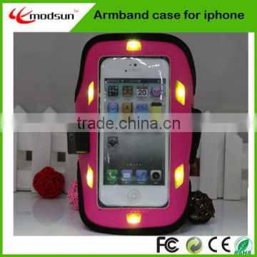 High quality universal led sport armband for iPhone5/5S