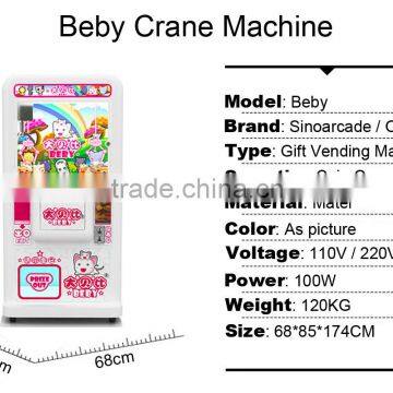 Deluxe Coin Operated Candy Snacks Cigarettes Dolls Beby Crane Claw Game Machine Simulation photo-6