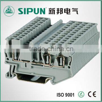 din rail cage clip spring terminal connector