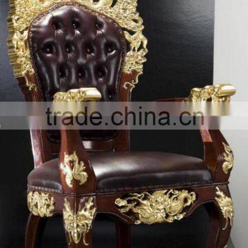 Antique style wooden arm chair XY4807