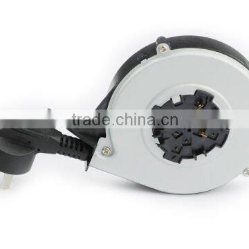 1.8 m 3 pins Factory direct new arrival 220v steel cable reel retractable