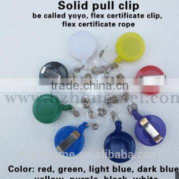  retractable string reel custom badge reel lanyards no minimum order