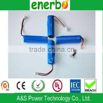 14500 Rechargeable LiFePO4 battery 3.2V 450mAh for sales