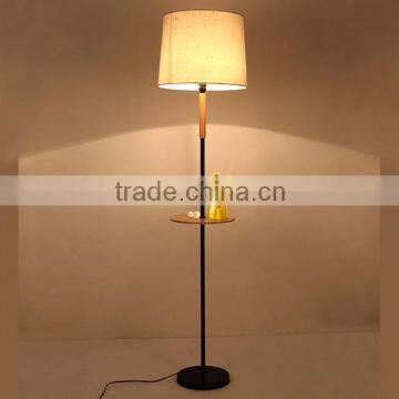 Wood and Metal Material Item Type Floor Lamp Home Decorative Floor Light photo-2