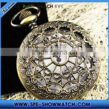 qvartz brass antique pocket watches