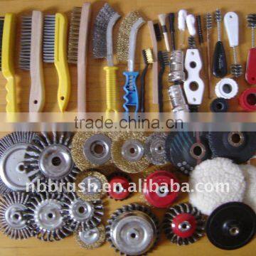 Rubber pads,plastic pads,fitting brushes,tube cleaning brushes