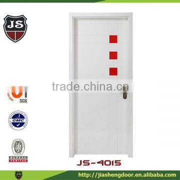 mordern white primed hardwood wooden interior bedroom door