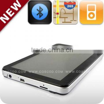 M050- 5 inch tablet gps with bluetooth for Europe map