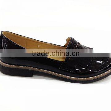 unique design low price latest design lady casual flat shoes