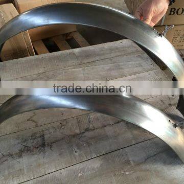 wider and longer mudguard for snow bike