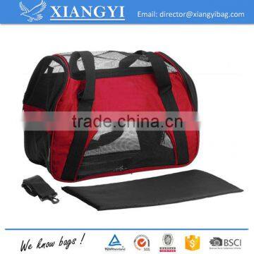 Adorable Soft Sided Pet Carrier Mesh Side Windows and Doors for Small Cute Pets photo-2