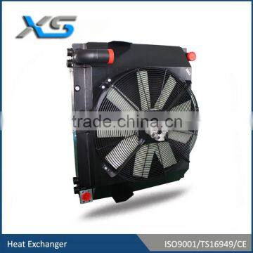 high tech diesel engine mounted excavator hydraulic oil cooler