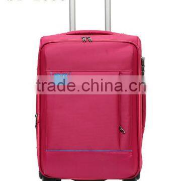 hot sale soft trolley luggage suitcase suit for all people