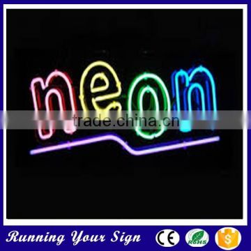 Wholesale outdoor waterproof colorful bar open LED sign