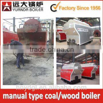 Famouse factory stable supplier wood coal hot water boiler