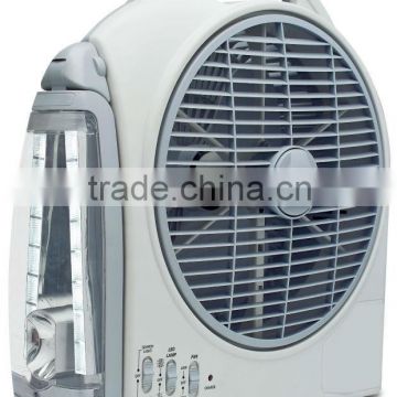 SUNCA AC/DC Rechargeable Oscillating Fan 10" SF-299AL